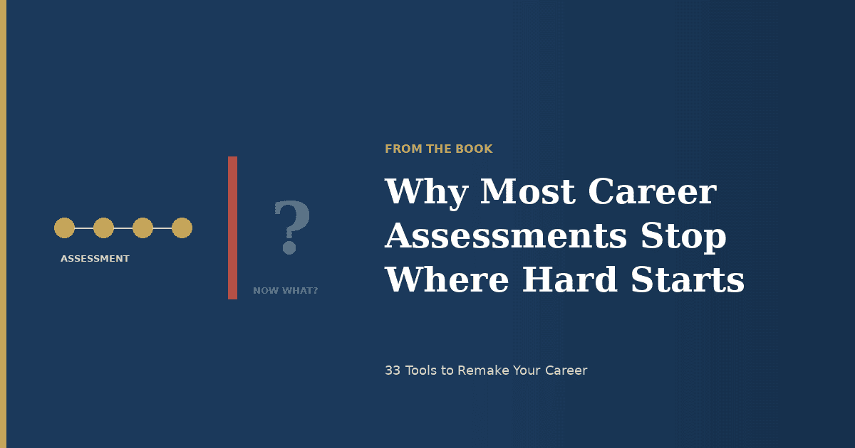 Why Most Career Assessments Stop Where the Hard Part Starts